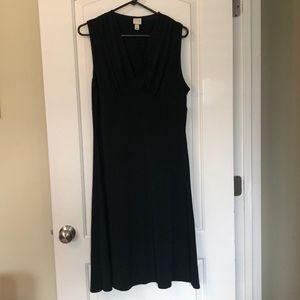 Stretchy Medina black dress, size large